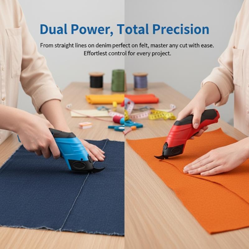 Leatherworking Equipment - 3.6V Electric Scissors Fabric Cutting Machine