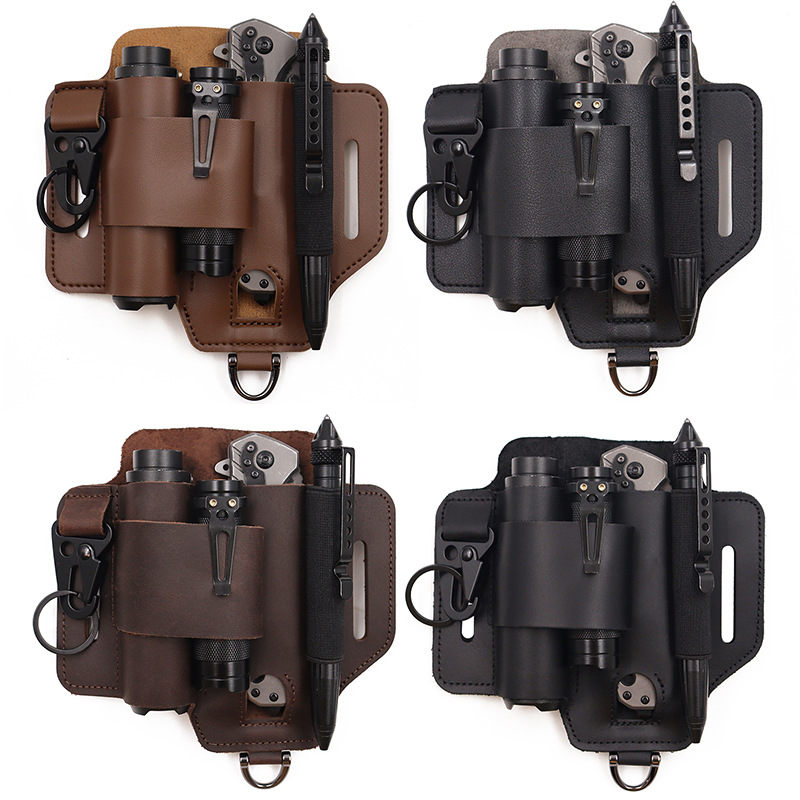 Leatherwork Tools - EDC Tactical Tool Holster Wilderness Survival