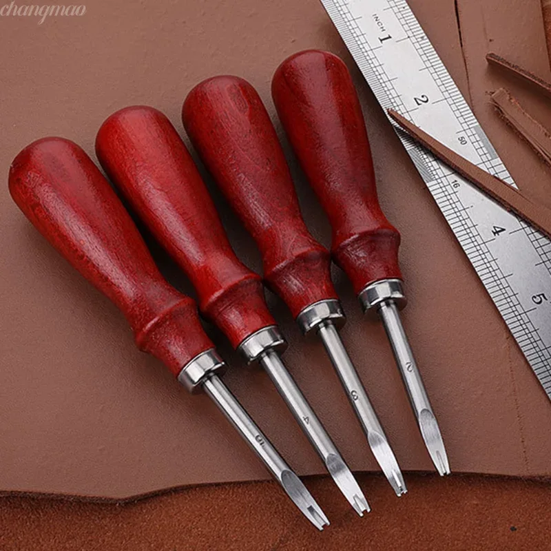 Leatherwork Edge Beveler - 1pc Leather Edge Beveler Skiving Beveling