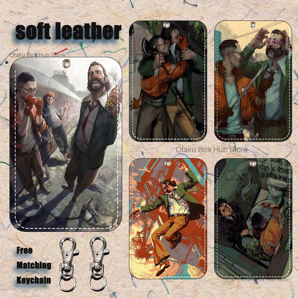 For Leather Work - Game D-Disco E-Elysiums Holder Keychain For