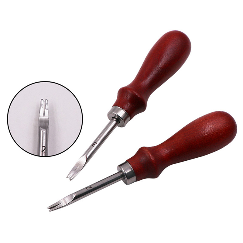 Leatherwork Edge Beveler - DIY Tools 0.8/1.0/1.2/1.5mm Leather Edge Beveler