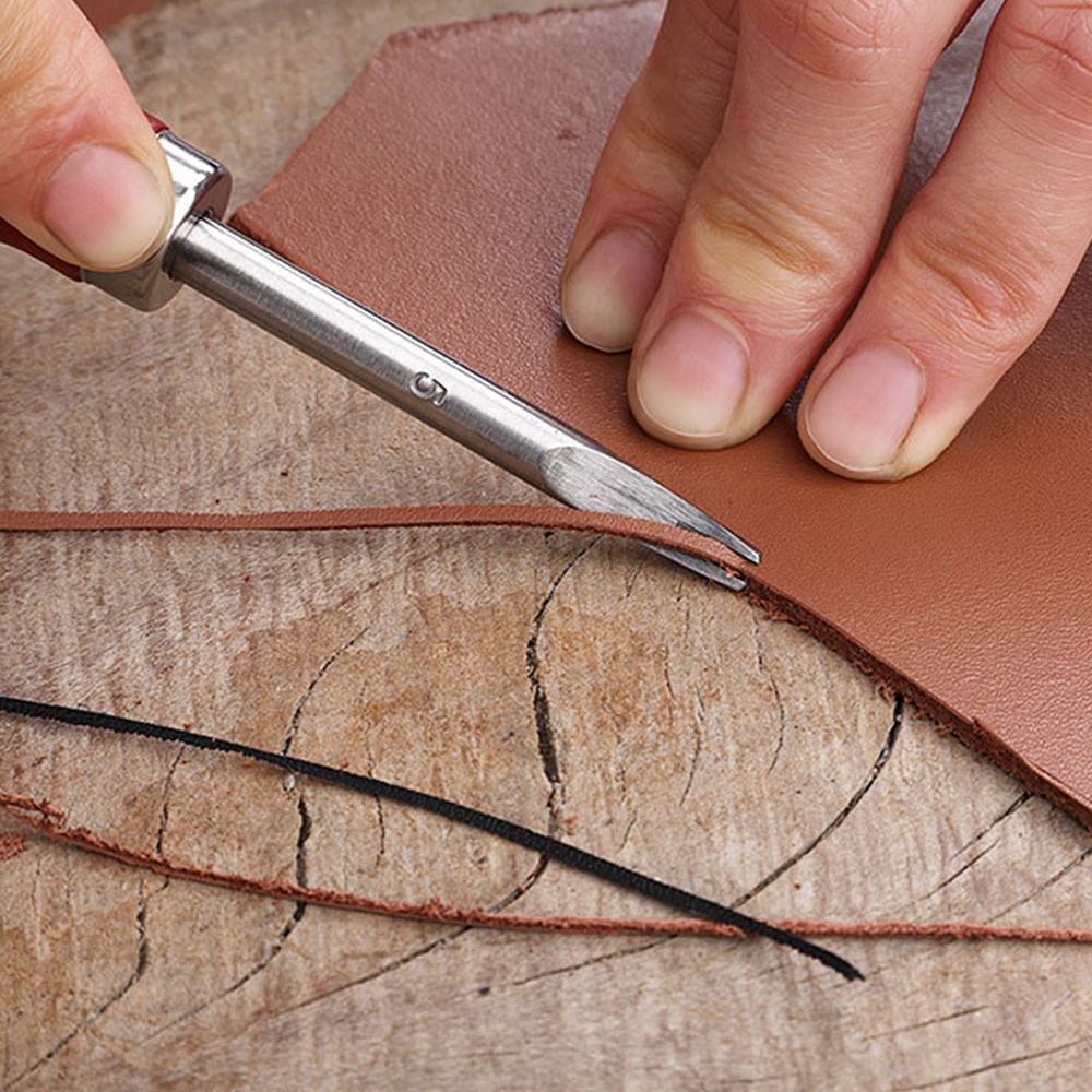 Leatherwork Edge Beveler - 1/ 5Pcs Pack Kits Leather Edge
