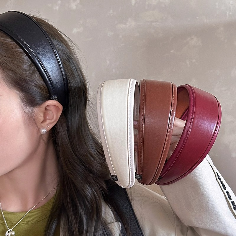 Leather Headbands Simple Solid - Leatherwork Rings ulasan dan harga