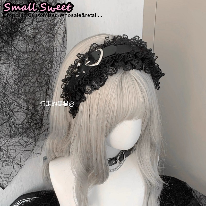Goth Hair Accessories Harajuku - Leatherwork Rings ulasan dan harga