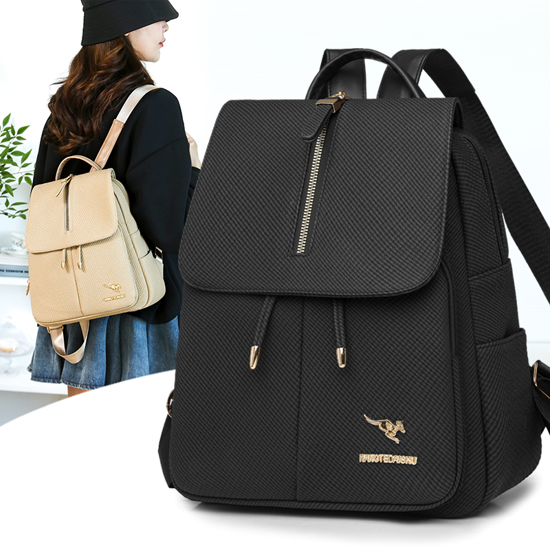 Durable Womens Travel Backpack - Leather Work Rucksack ulasan dan harga