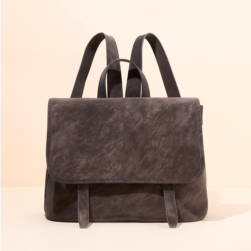 Women's Vintage Genuine Leathe - Leather Work Rucksack ulasan dan harga