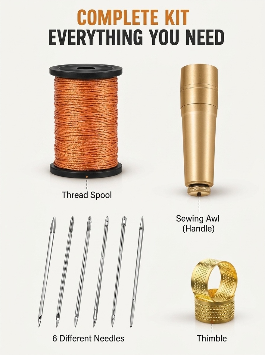 Leather Stitching Tool, Hand S - Leatherwork Tools ulasan dan harga