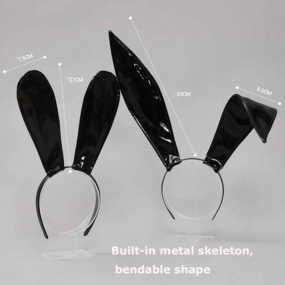 Sexy Bunny Maids Ears Headband - Leatherwork Rings ulasan dan harga