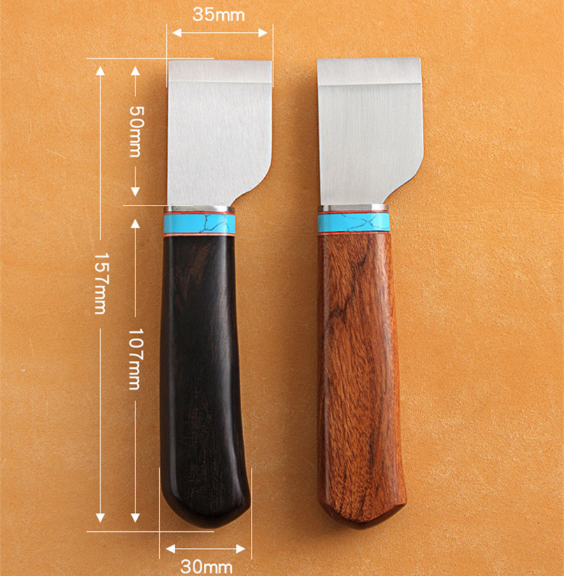 3mm thick and 35mm wide blade  - Leatherwork Knives ulasan dan harga
