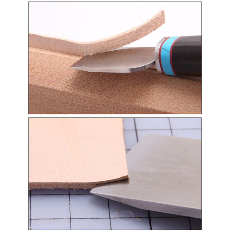 3mm thick and 35mm wide blade  - Leatherwork Knives ulasan dan harga