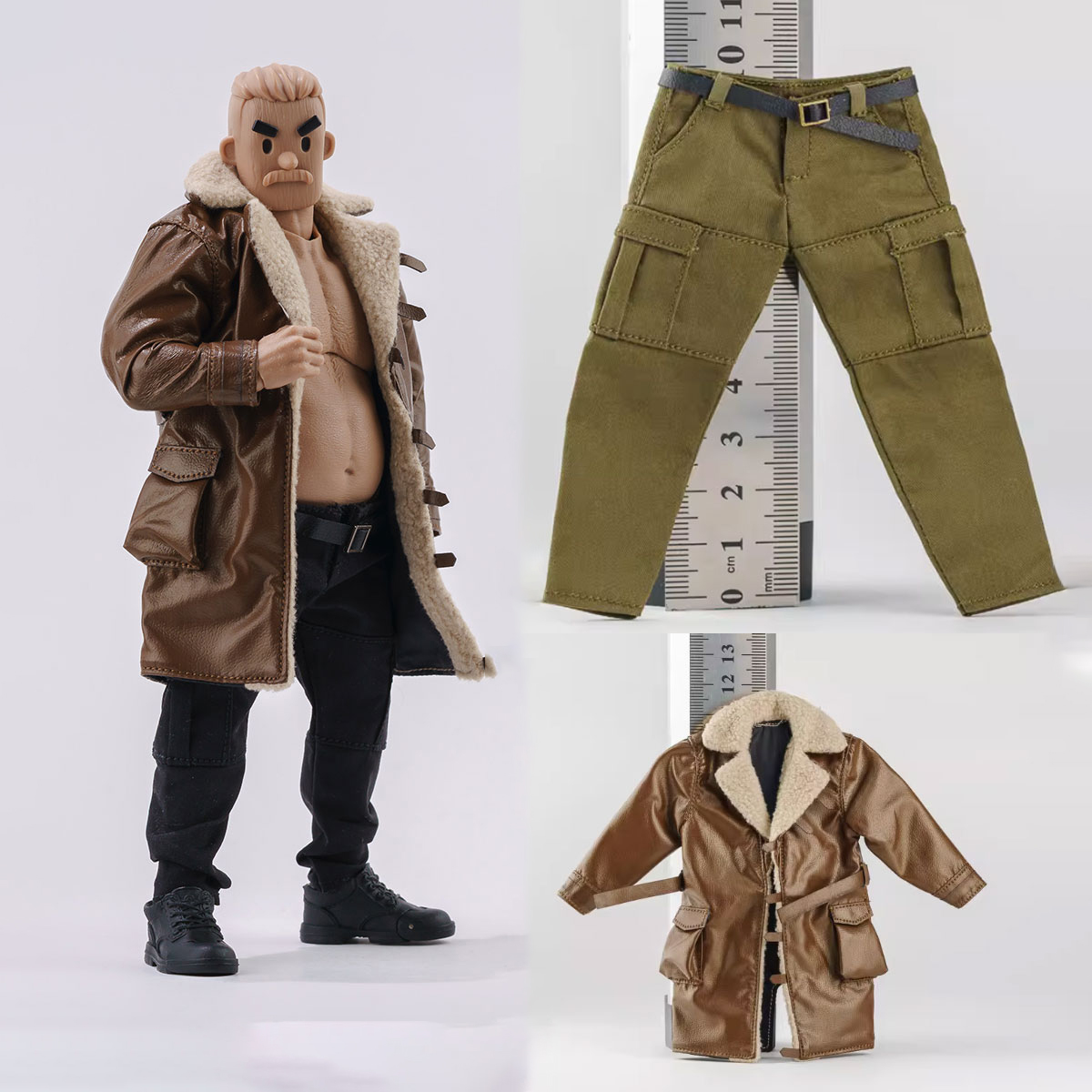 1/12 Scale Middle-aged Muscula - Leatherworking Items ulasan dan harga