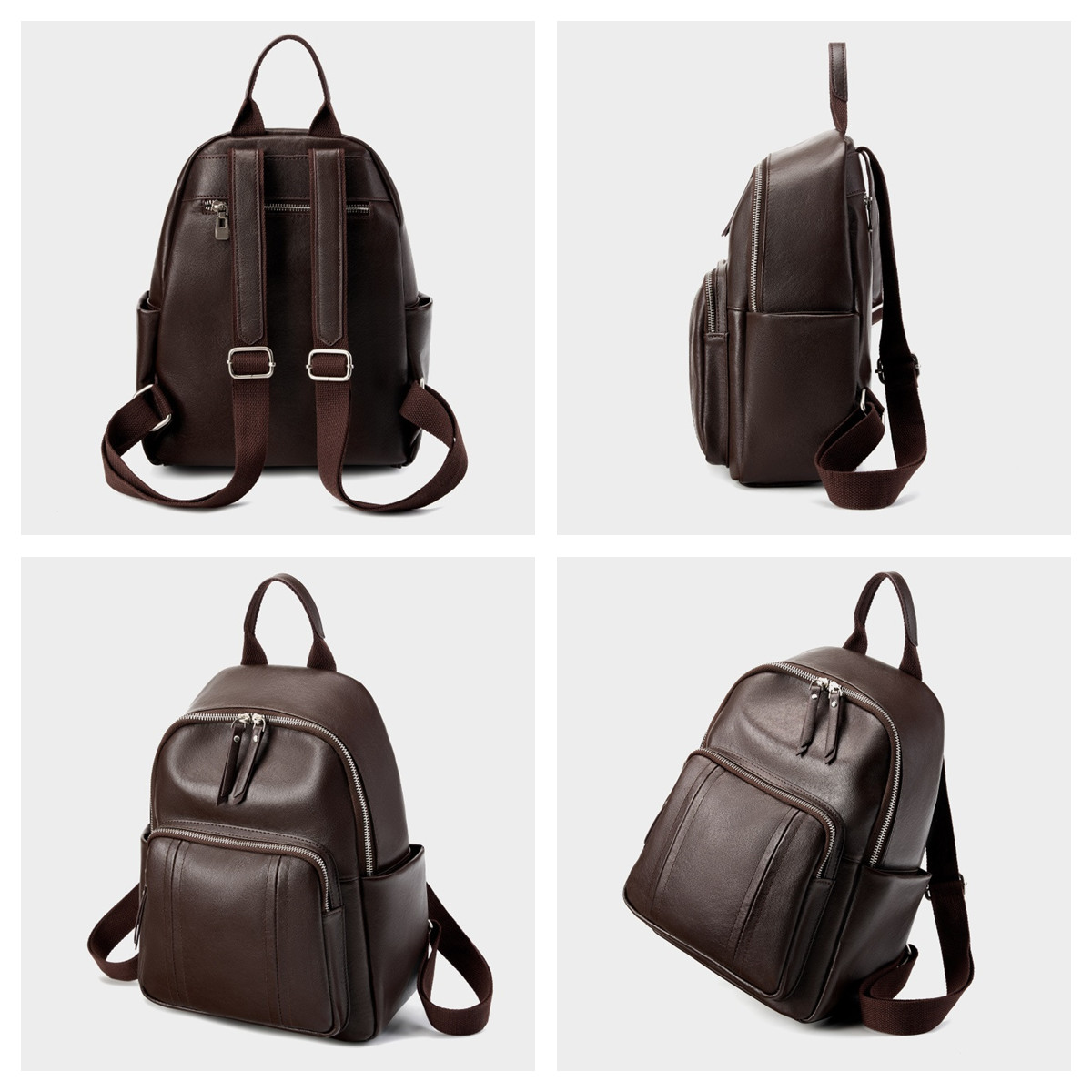 Vegetable Tanned Leather Women - Leather Work Rucksack ulasan dan harga