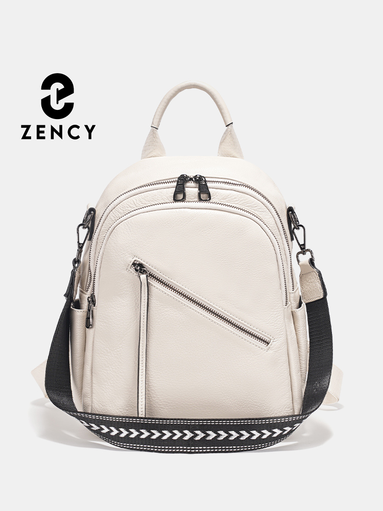 Zency Women's Genuine Leather  - Leather Work Rucksack ulasan dan harga