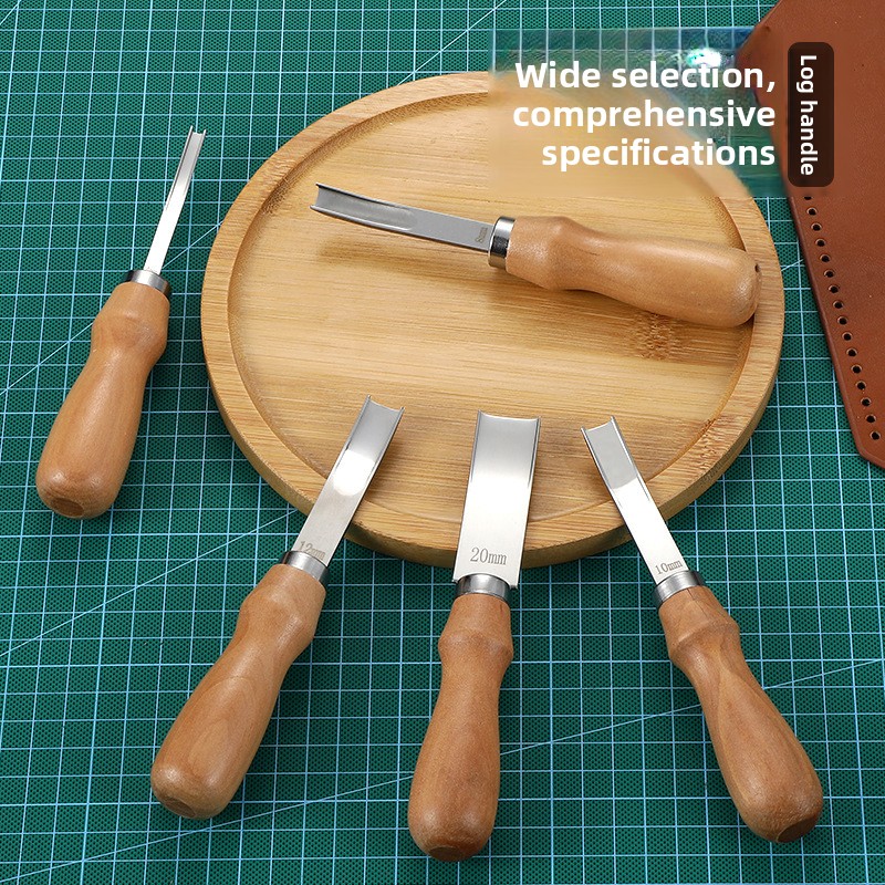 Leather Skiving Knife Paring T - Leatherwork Edge Beveler ulasan dan harga