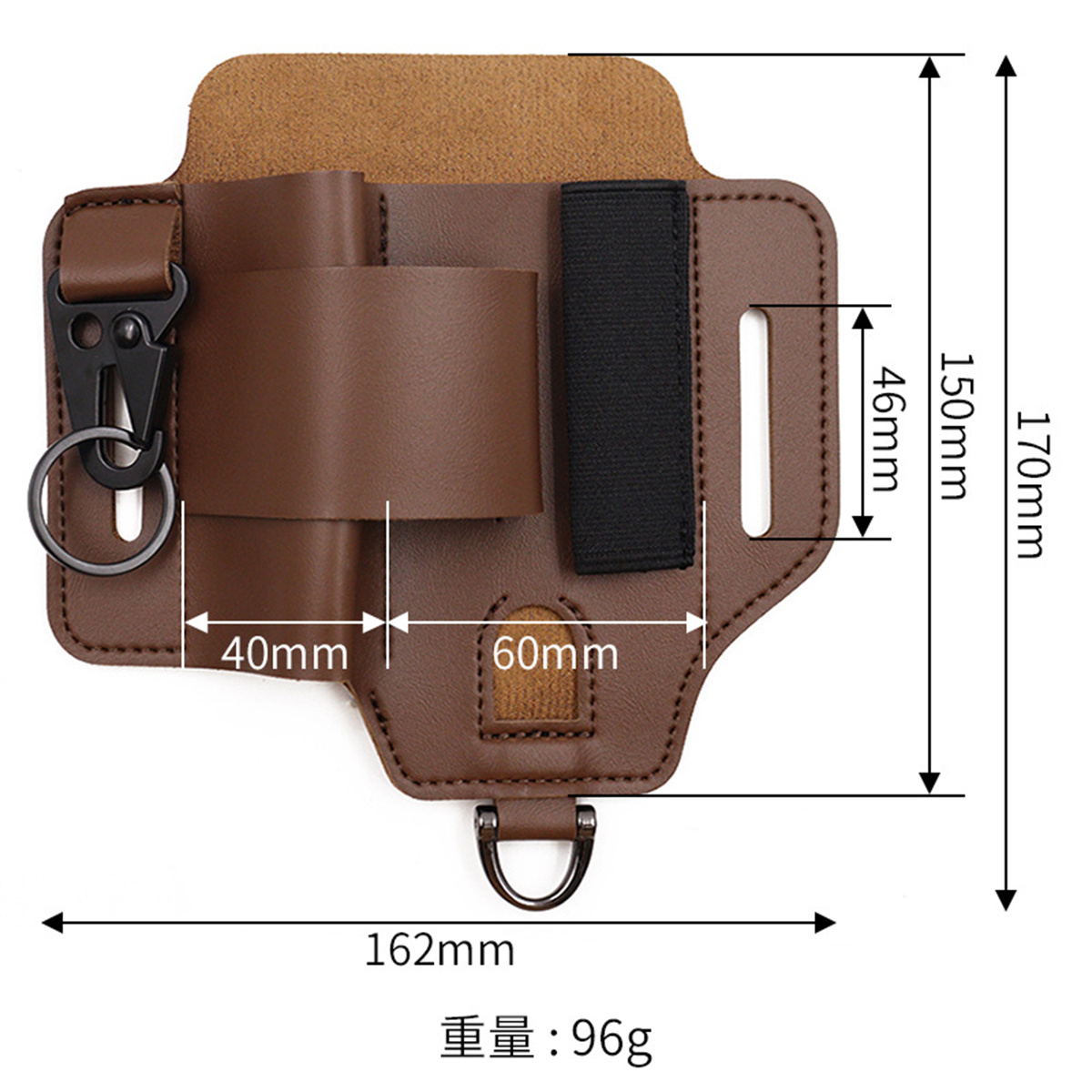 EDC Tactical Tool Holster Wild - Leatherwork Tools ulasan dan harga