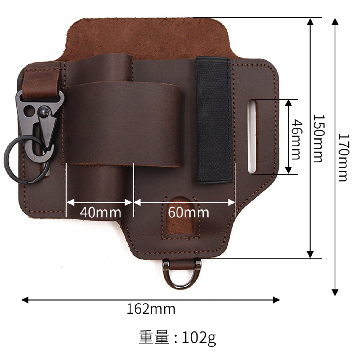 EDC Tactical Tool Holster Wild - Leatherwork Tools ulasan dan harga