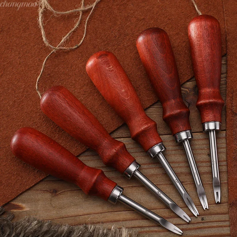 1pc Leather Edge Beveler Skivi - Leatherwork Edge Beveler ulasan dan harga