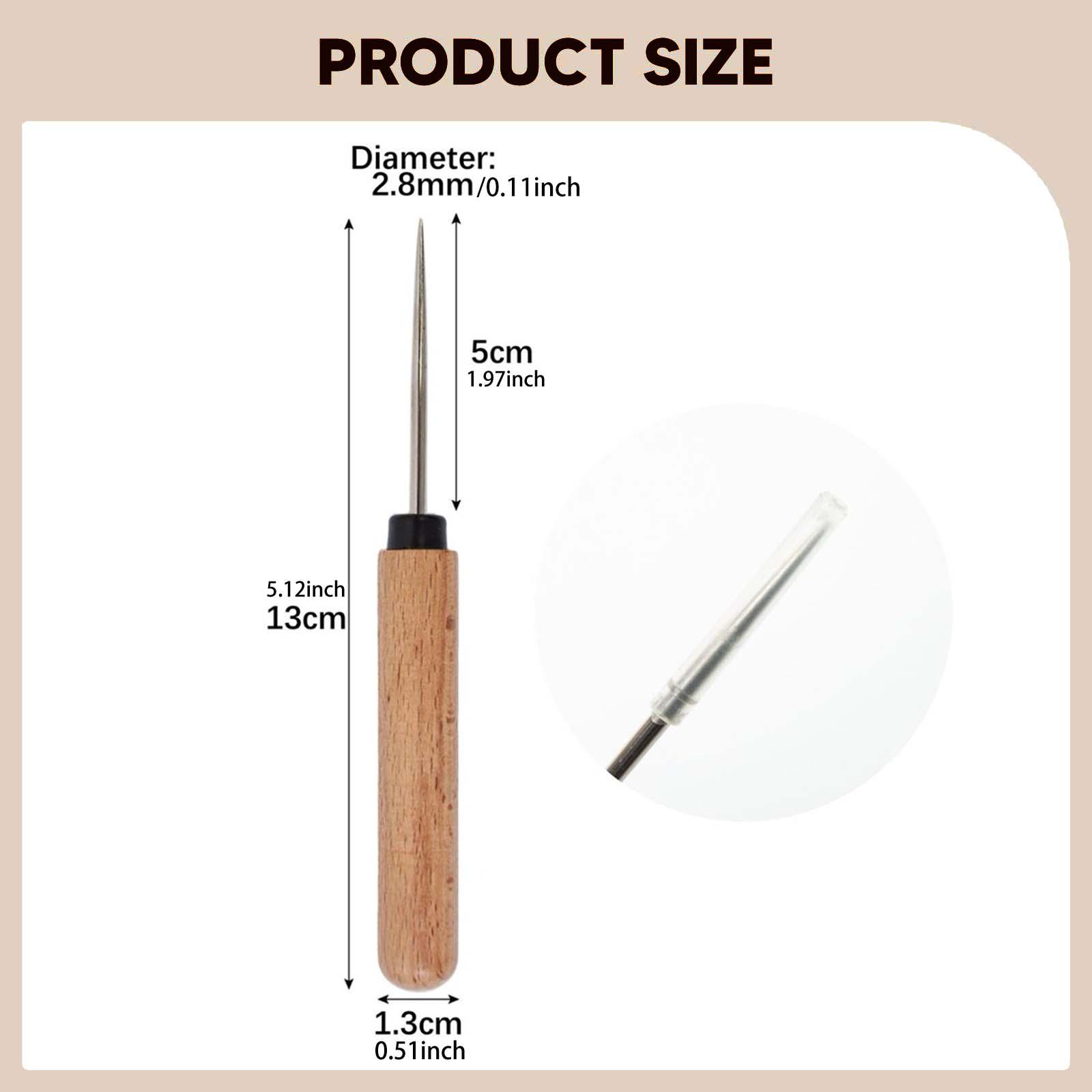 Hand Sewing Awl Tool Leatherwo - Leatherwork Kits For Beginners ulasan dan harga