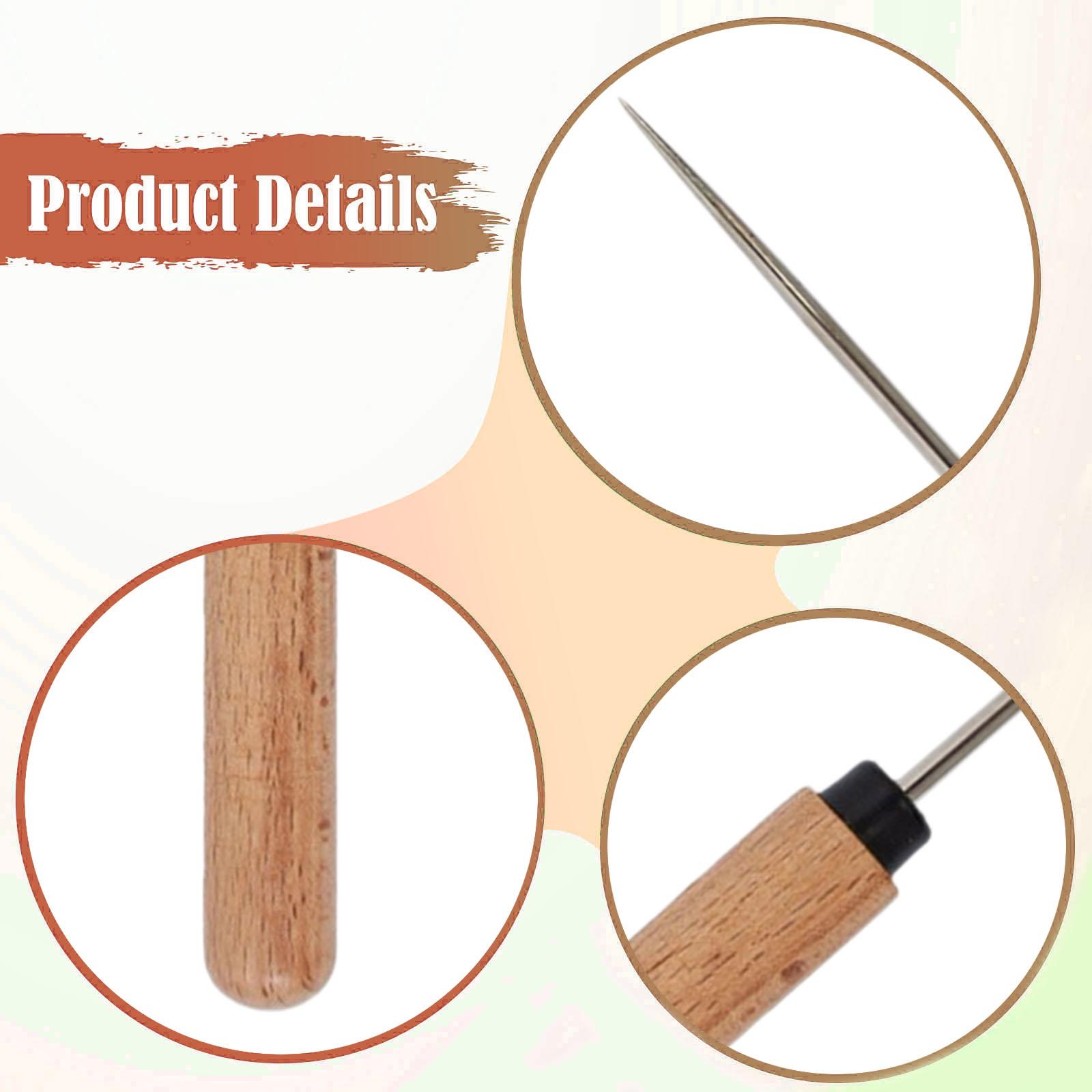 Hand Sewing Awl Tool Leatherwo - Leatherwork Kits For Beginners ulasan dan harga