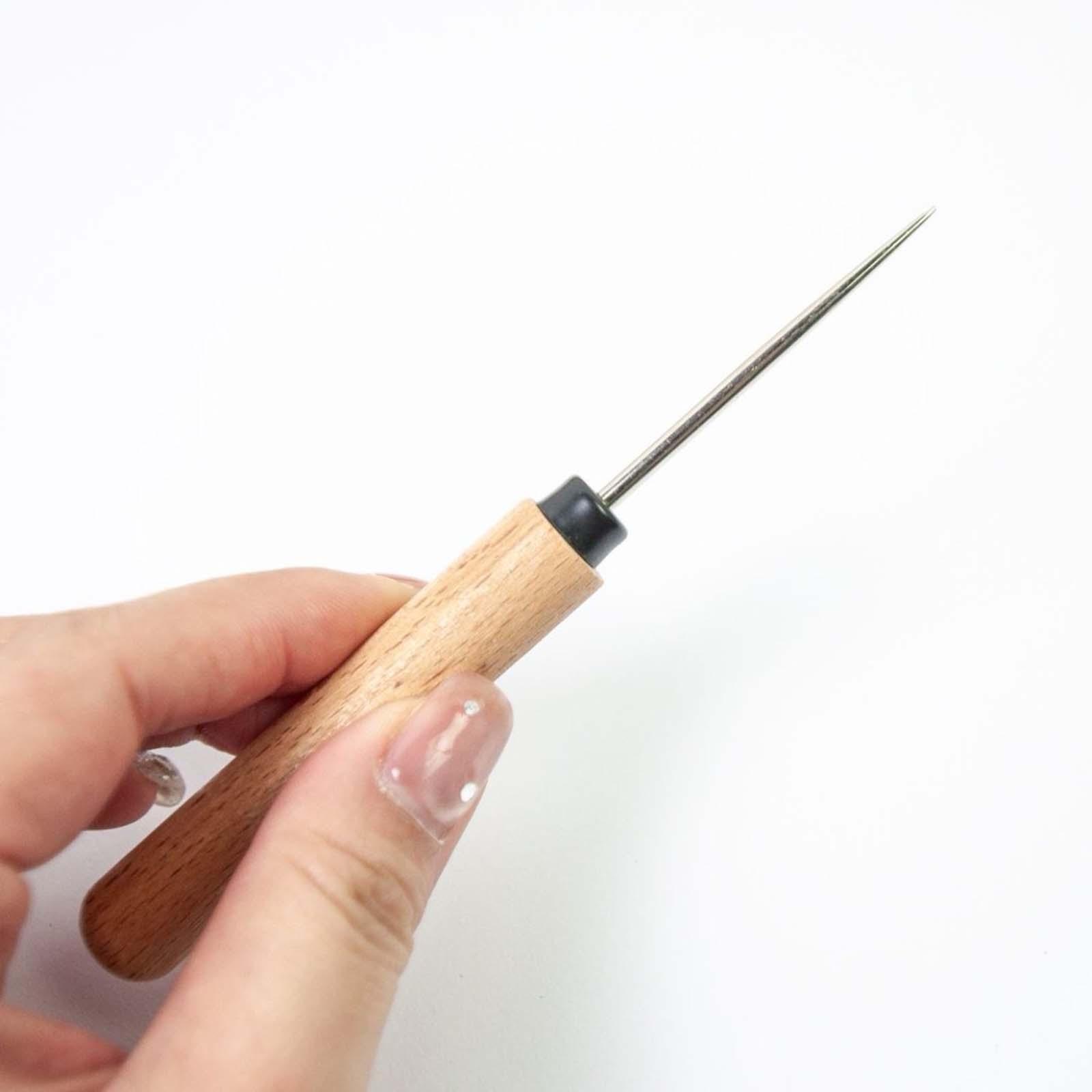 Hand Sewing Awl Tool Leatherwo - Leatherwork Kits For Beginners ulasan dan harga