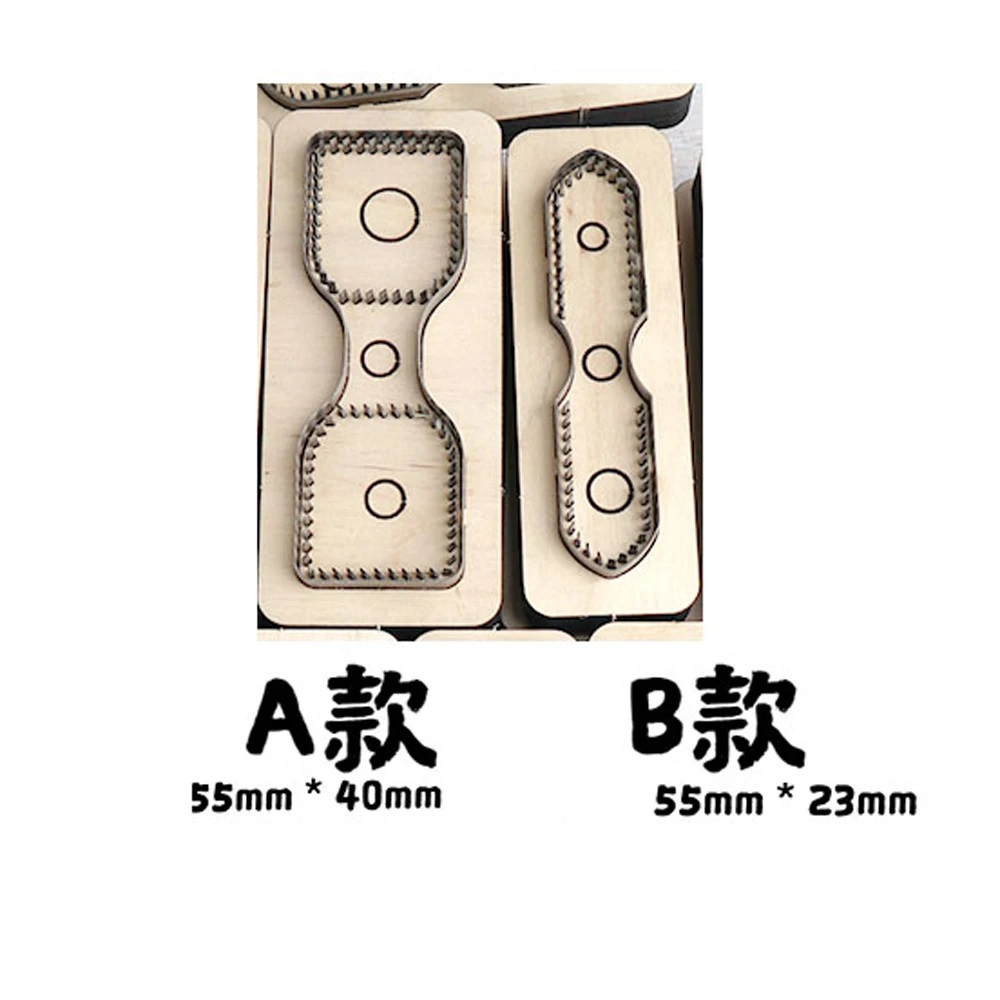 55mm Leather Craft Shoulder Be - Leatherwork Knives ulasan dan harga