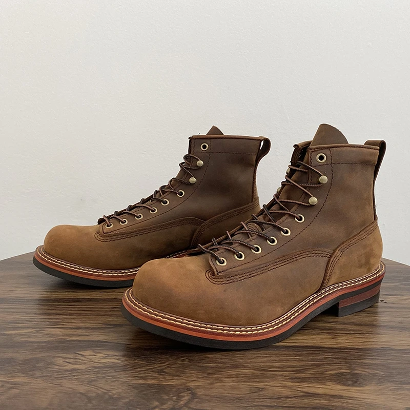 Vintage British Men Ankle Boot - Leatherwork Tools ulasan dan harga