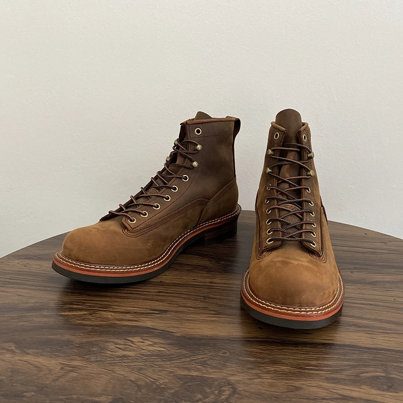 Vintage British Men Ankle Boot - Leatherwork Tools ulasan dan harga