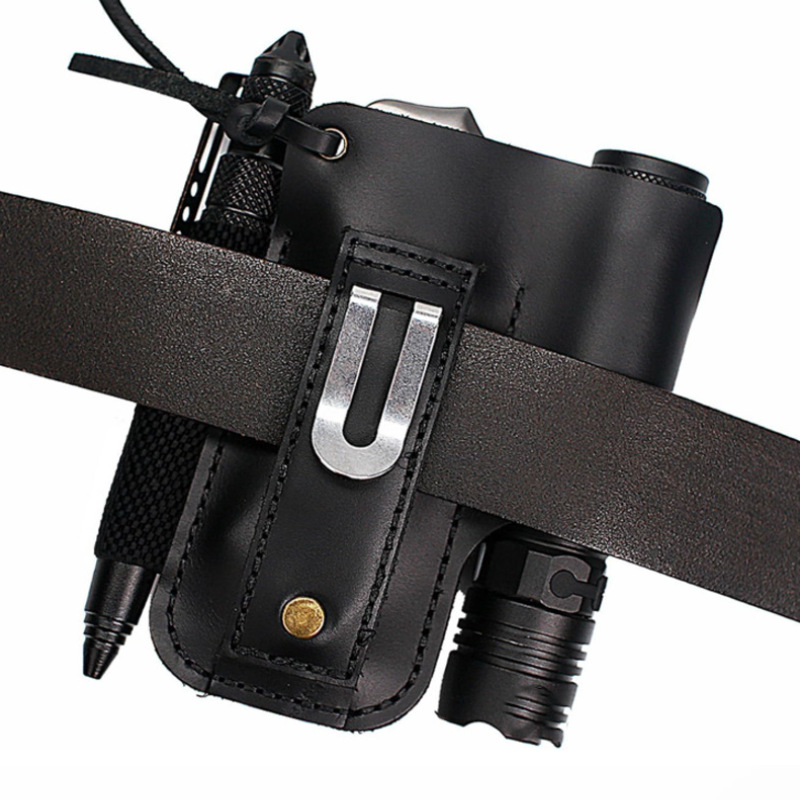 EDC Leather Flashlight Tool Ho - Leatherwork Tools ulasan dan harga