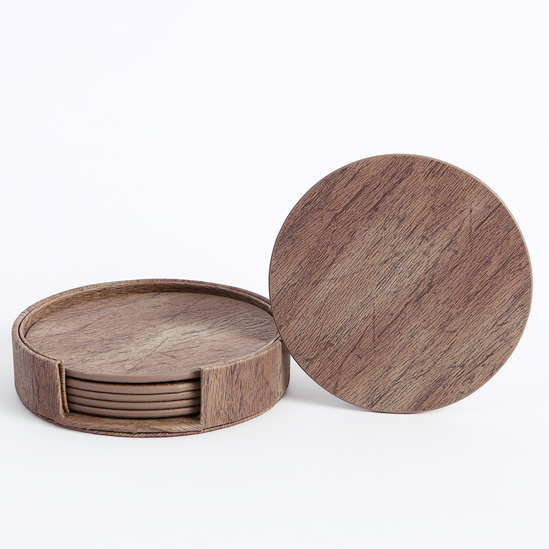 WOTOR 6PCS/Lot Circle Wood Gra - Leatherwork Rings ulasan dan harga