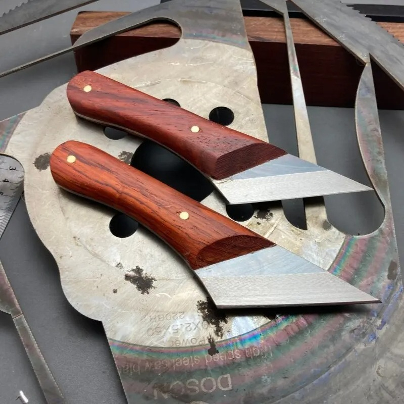 17CM Powder High-speed Steel W - Leatherwork Knives ulasan dan harga