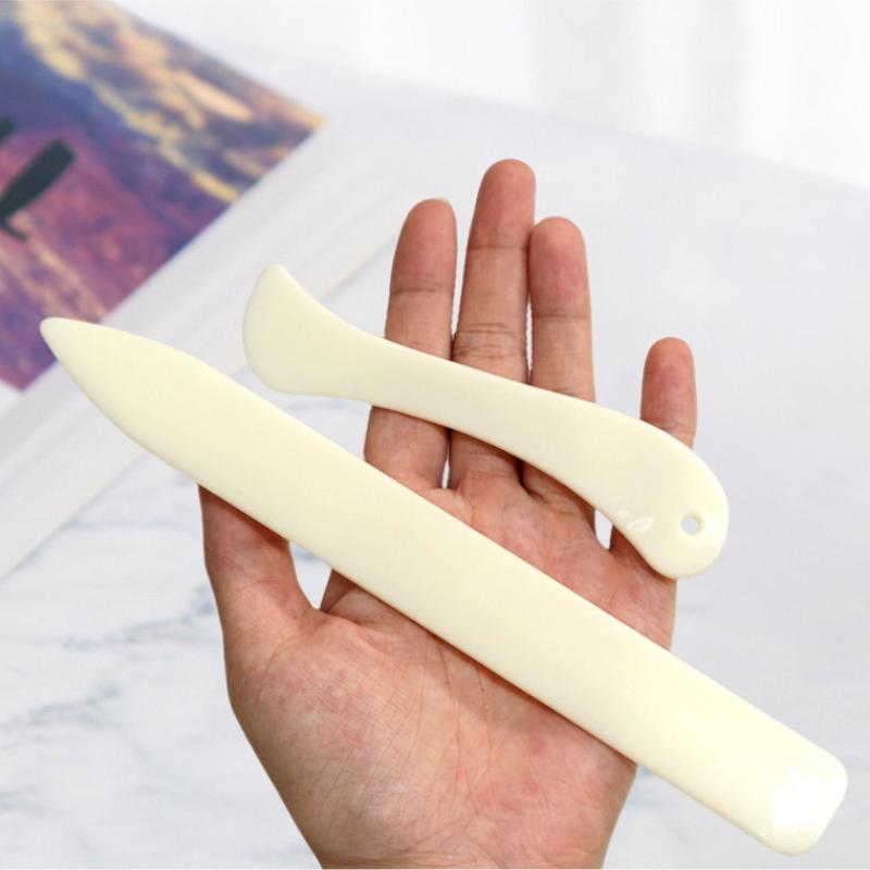 Leather Craft Bone Folder 2Pcs - Leatherwork Tools ulasan dan harga