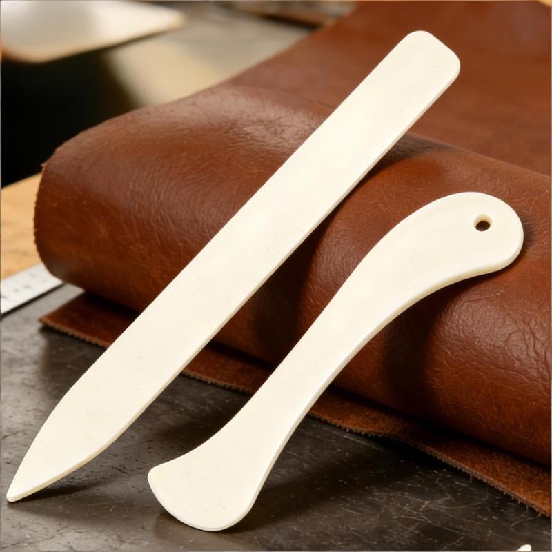 Leather Craft Bone Folder 2Pcs - Leatherwork Tools ulasan dan harga