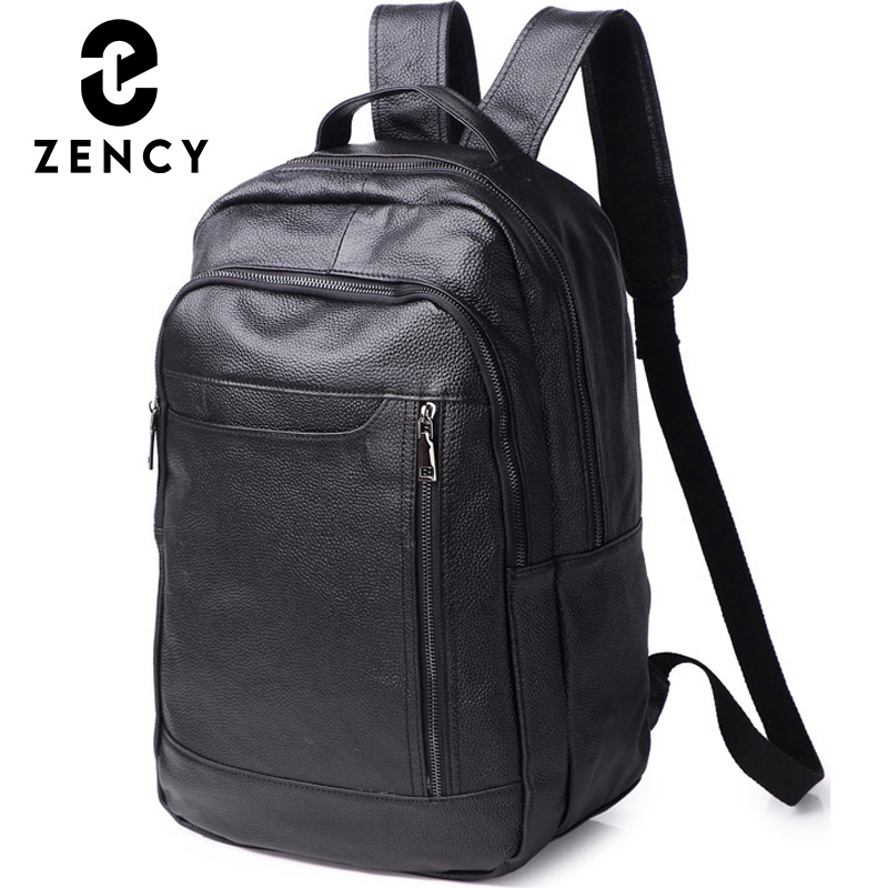 Zency Genuine Leather Soft Bac - Leather Work Rucksack ulasan dan harga