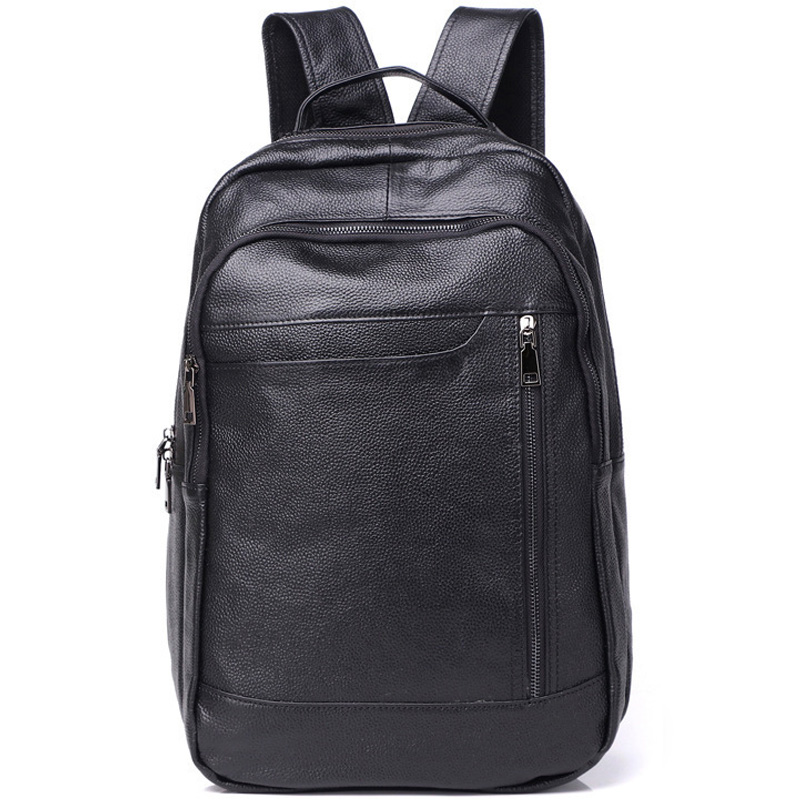 Zency Genuine Leather Soft Bac - Leather Work Rucksack ulasan dan harga