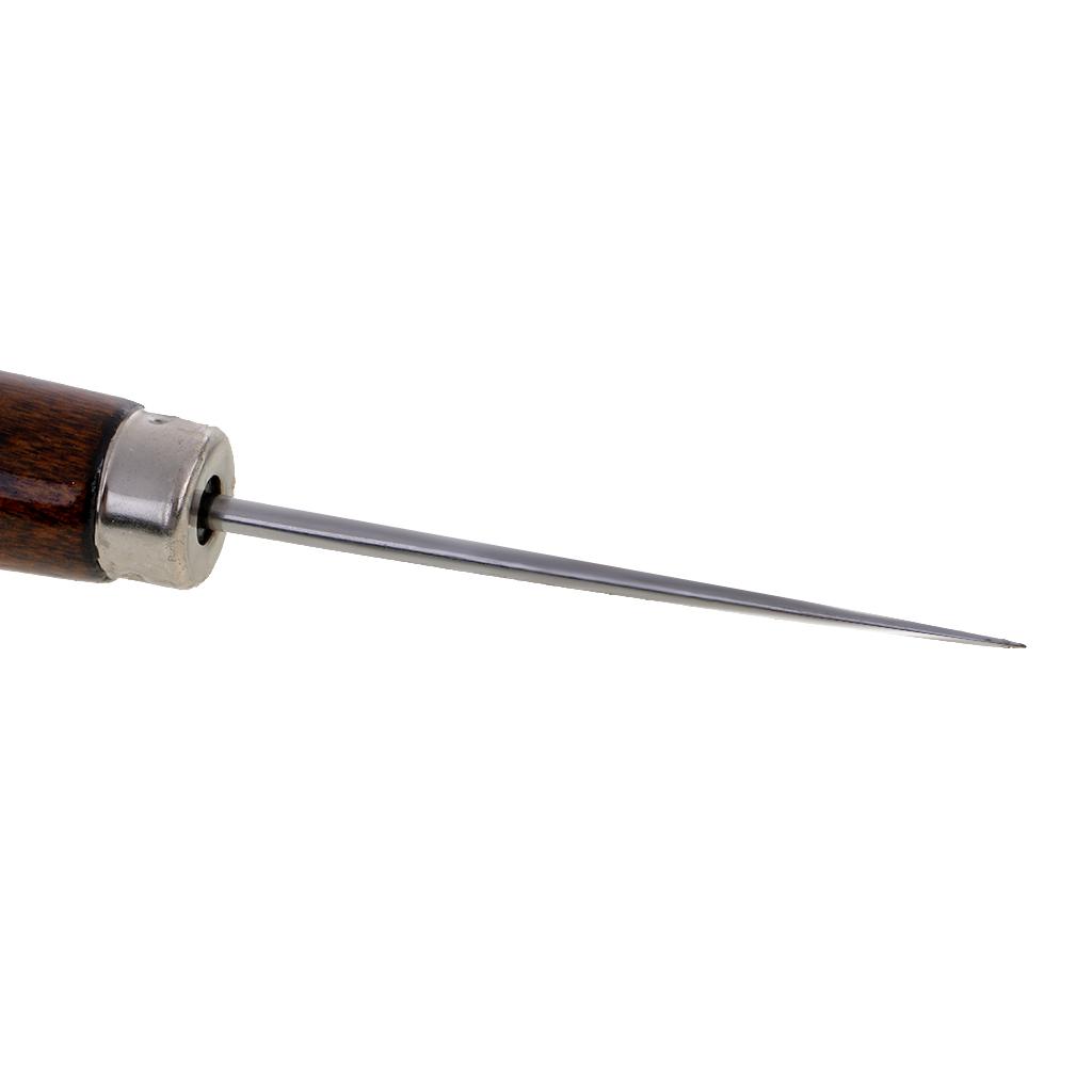 Leather Awl Stainless Steel Pu - Leatherwork Hand Sewing Needles ulasan dan harga