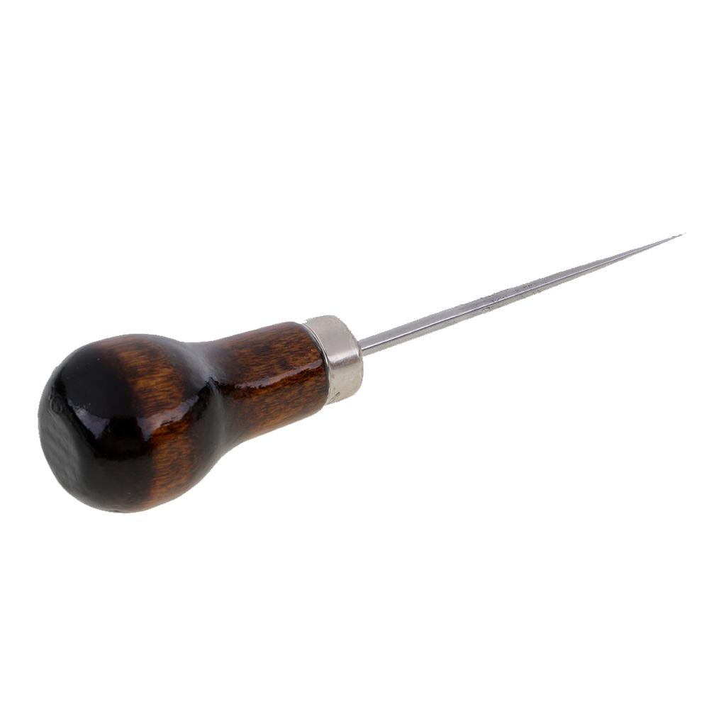 Leather Awl Stainless Steel Pu - Leatherwork Hand Sewing Needles ulasan dan harga