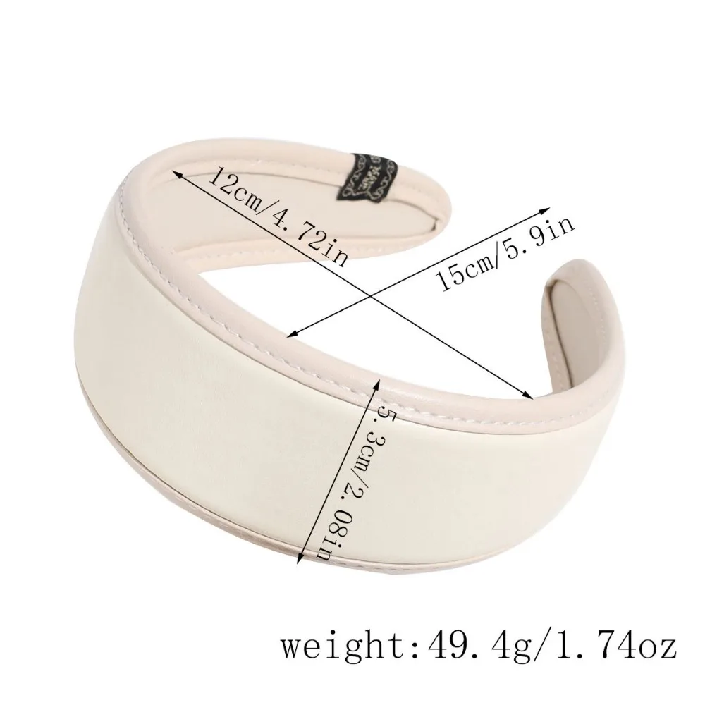 New 2025 Retro PU Leather Hair - Leatherwork Rings ulasan dan harga