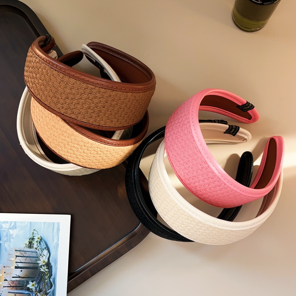 New 2025 Retro PU Leather Hair - Leatherwork Rings ulasan dan harga