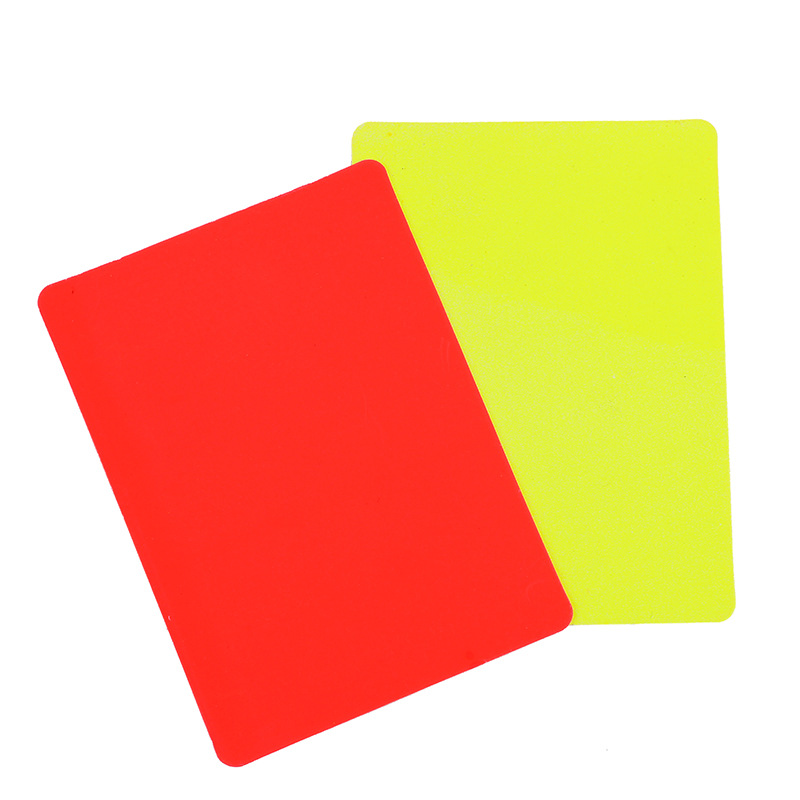 Referee Red Yellow Cards Set W - Leatherwork Tools ulasan dan harga