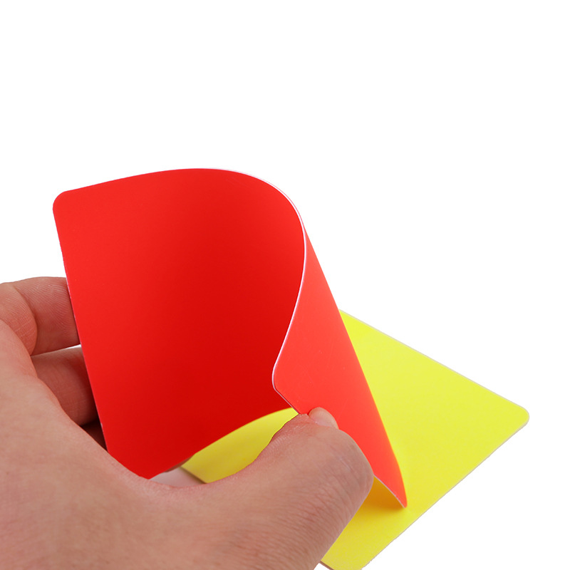 Referee Red Yellow Cards Set W - Leatherwork Tools ulasan dan harga