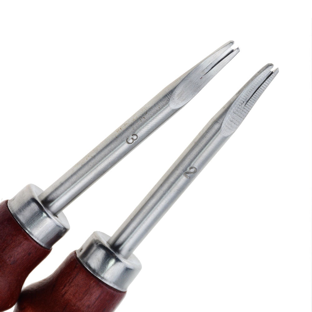 1/ 5Pcs Pack Kits Leather Edge - Leatherwork Edge Beveler ulasan dan harga