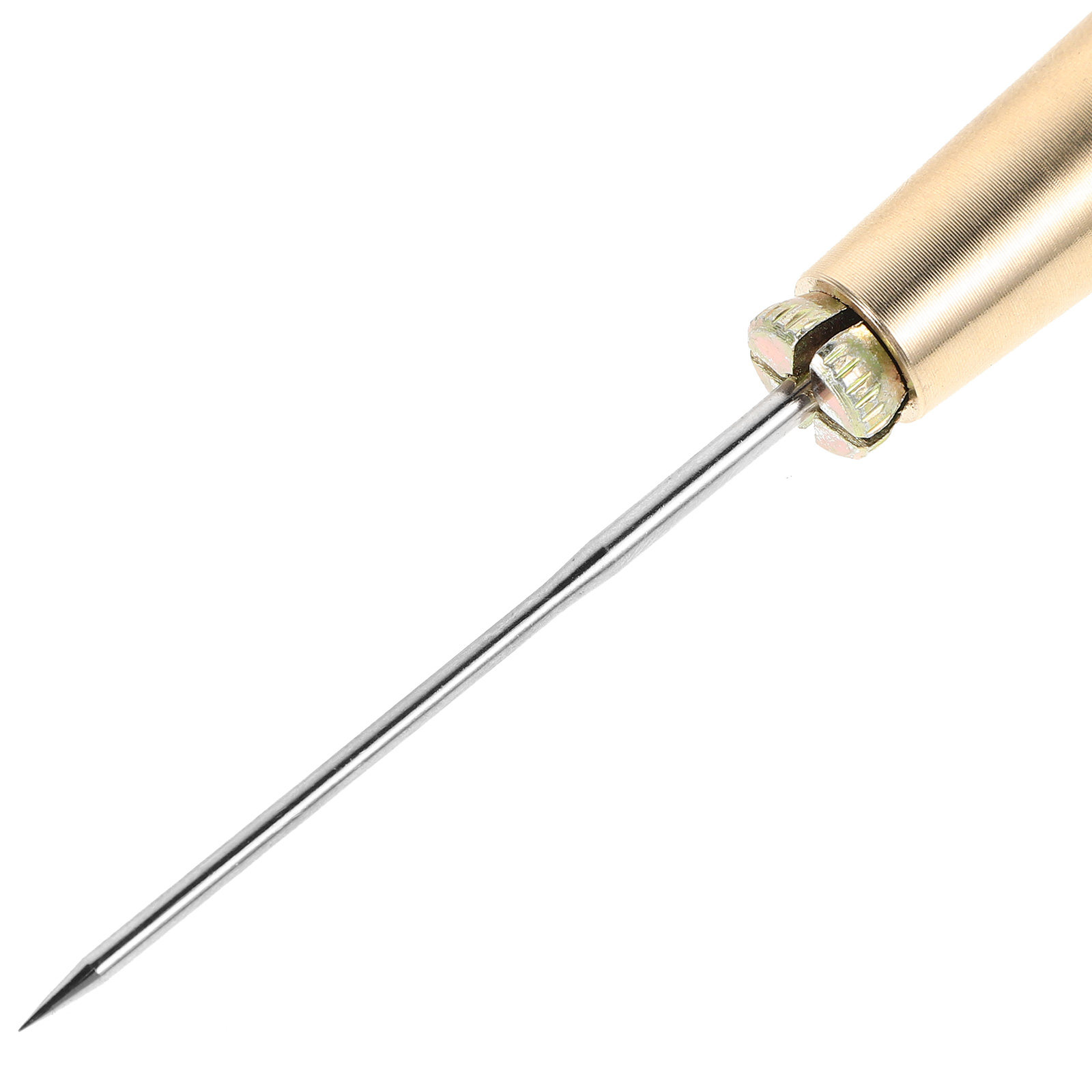 1Set Sturdy Brass Handle Hooke - Leatherwork Hand Sewing Needles ulasan dan harga
