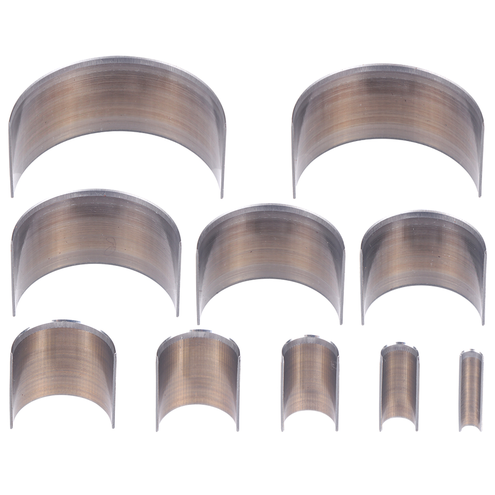 10pc/set Half Circle Punching  - Leatherwork Rings ulasan dan harga
