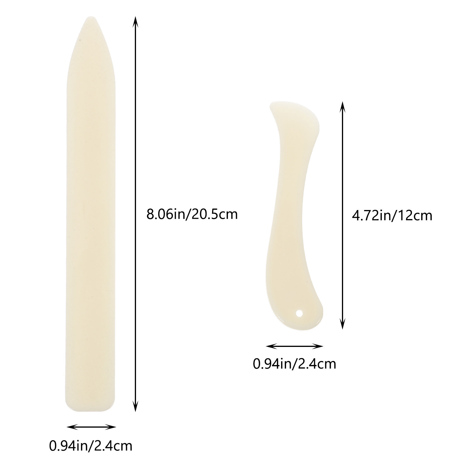 8Pcs Premium Plastic Bone Fold - Bone Folder Tool ulasan dan harga