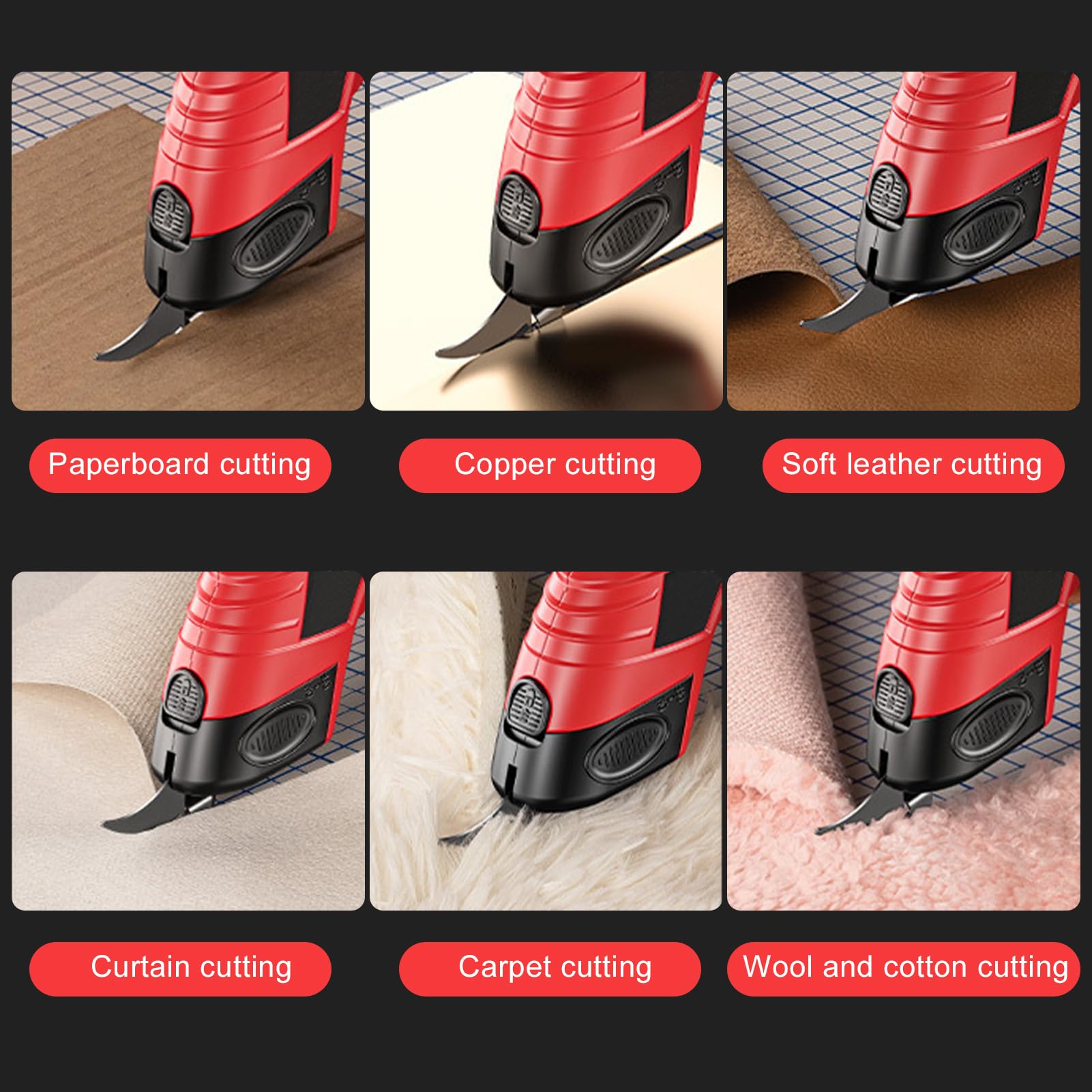 Cordless Electric Scissors Cut - Leatherwork Knives ulasan dan harga