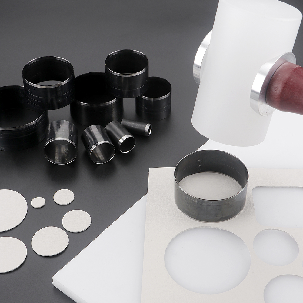 10Pcs Round Leather Hole Hollo - Leatherwork Rings ulasan dan harga
