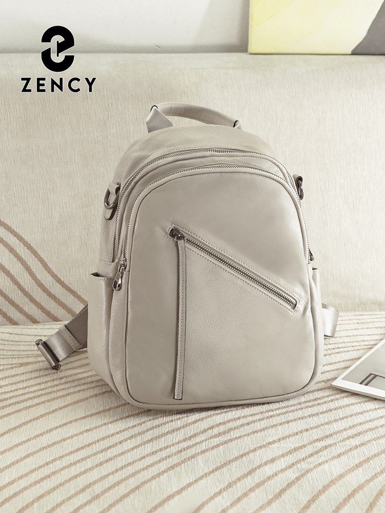 Zency Women's Genuine Leather  - Leather Work Rucksack ulasan dan harga