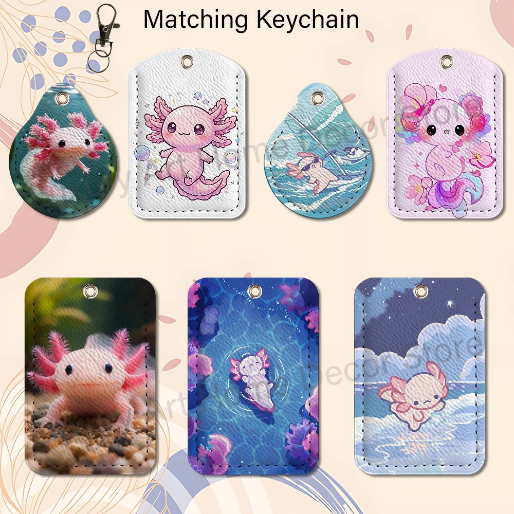 Cute pink A-Axolotl Cartoon Ho - For Leather Work ulasan dan harga