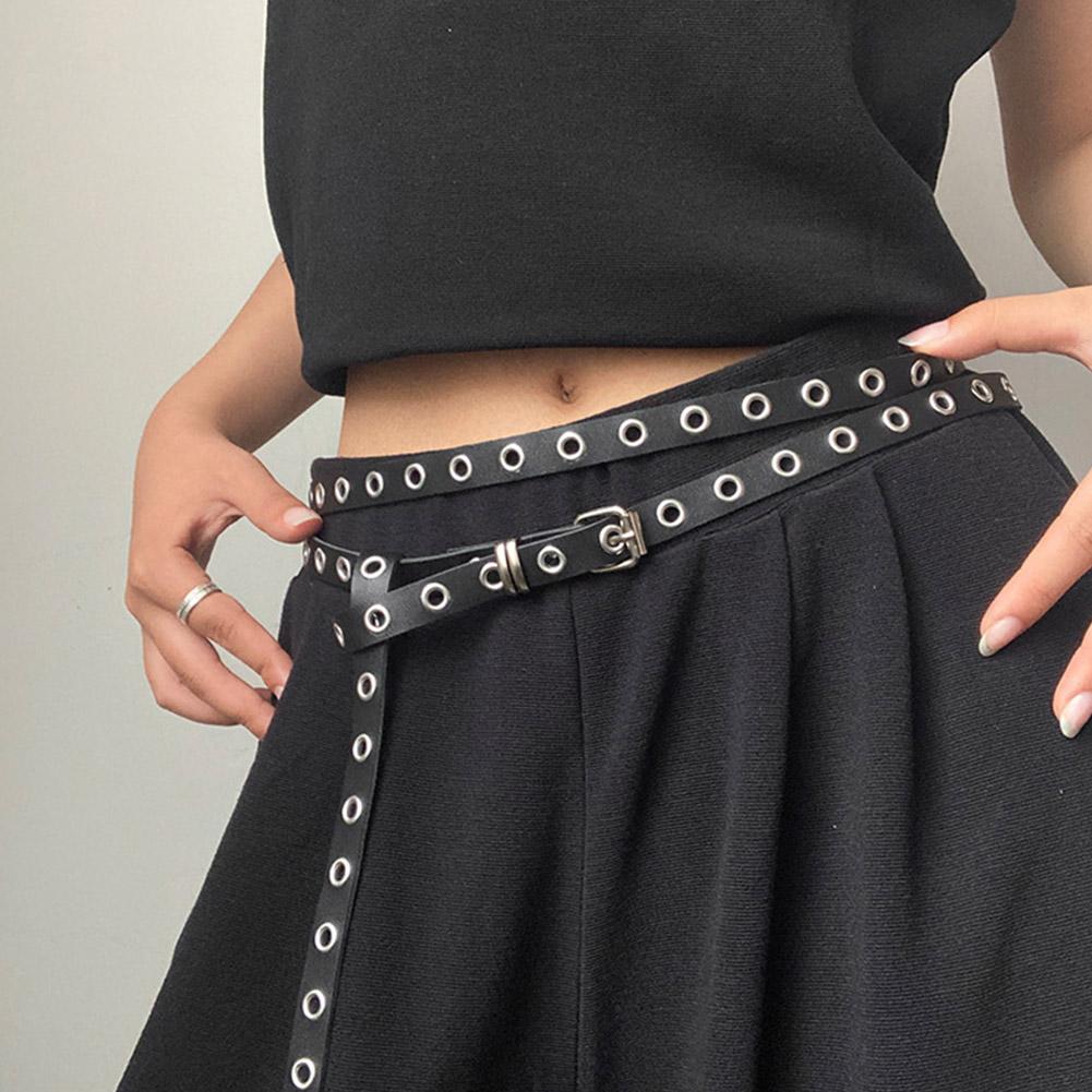 Fashion Double Circle Belt For - Leatherwork Rings ulasan dan harga