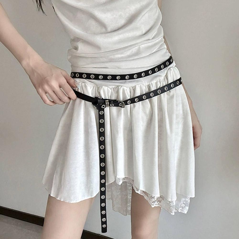 Fashion Double Circle Belt For - Leatherwork Rings ulasan dan harga